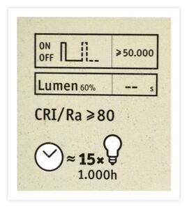 LED Stmívatelná žárovka se zrcadlovým vrchlíkem E27/6,5W/230V - Paulmann 28679