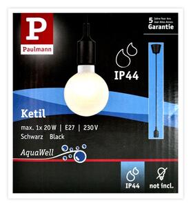 Paulmann 50346 - Napájecí kabel NEORDIC 1xE27/20W/230V IP44