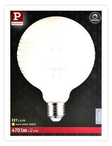 LED Stmívatelná žárovka CLASSIC G125 E27/4,5W/230V 2600K - Paulmann 28744
