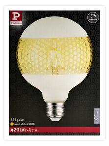 LED Stmívatelná žárovka CLASSIC G125 E27/4,5W/230V 2500K - Paulmann 28770