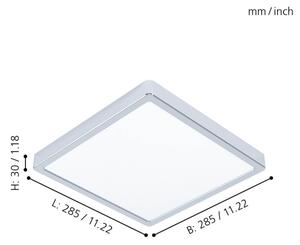 Eglo 99269 - LED Koupelnové stropní svítidlo FUEVA 5 LED/20W/230V IP44