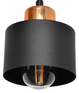 Lustr na lanku EDISON 3xE27/15W/230V