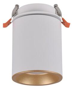 Podhledové bodové svítidlo HARON 1xGU10/10W/230V bílá/zlatá