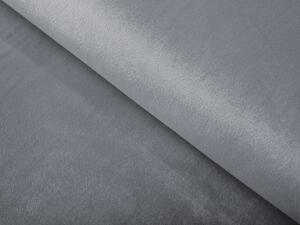 Biante Sametový kulatý ubrus SV-012 Tmavě šedý Ø 70 cm