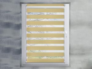 FEXI Roleta Den a noc, Silk zlatá, A 092, 220x33 cm