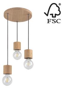 Spot-Light 7061374R - Lustr na lanku TRONGO 3xE27/60W/230V