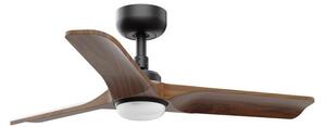 HEYWOOD S LED stropní ventilátor, bílá/světlé dřevo DC - FARO