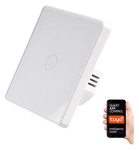 Dotykový spínač jednopólový SMART 800W/230V bílá Wi-Fi Tuya