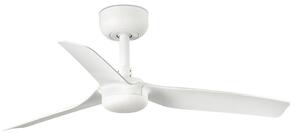 FARO Stropní ventilátor MINI PUNT S, 6 rychlostí Barva: Bílá