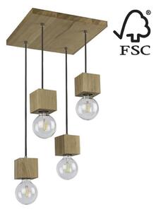 Spot-Light 7161474 - Lustr na lanku TRONGO 4xE27/60W/230V