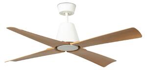 FARO 34105-130 TYPHOON M LED LED stropní ventilátor bílá/dřevo - FARO