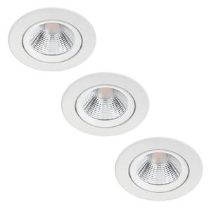 Philips - SADA 3x LED Stmívatelné podhledové svítidlo DIVE LED/5,5W/230V 2700K