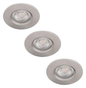 Philips - SADA 3x LED Stmívatelné koupelnové svítidlo LED/5W/230V 2700K IP65
