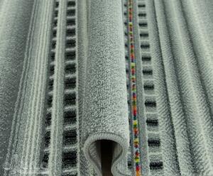 Makro Abra Kusový koberec Rainbow 11042/290 šedý Rozměr: 133x190 cm