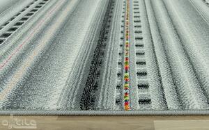 Makro Abra Kusový koberec Rainbow 11042/290 šedý Rozměr: 133x190 cm