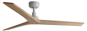 FARO 34280 KLIM M stropní ventilátor, bílá/světlý dub DC - FARO