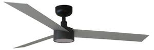 CRUISER L LED stropní ventilátor, černá s DC motorem - FARO