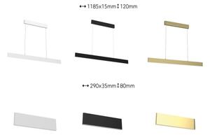 Immax Neo 07129L - LED Stmívatelné nástěnné svítidlo LISTON LED/8W/230V zlatá+DO