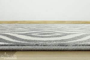 Makro Abra Kusový koberec Rainbow 11211/190 Šedý Rozměr: 80x150 cm
