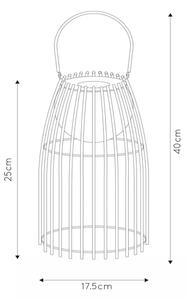 Lucide 06801/01/30 - LED Stmívatelná dotyková lampa FJARA LED/0,3W/3,7V IP44