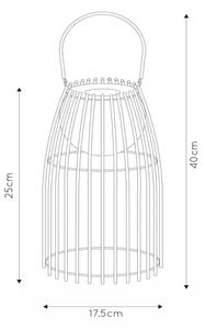 Lucide 06801/01/97 - LED Stmívatelná lampa FJARA LED/0,3W/3,7V USB IP44