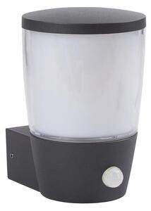Searchlight 0587GY - Venkovní svítidlo se senzorem TUSCON 1xE27/7W/230V IP44