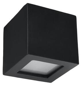 Sollux SL.0872 - Nástěnné svítidlo LEO 1xE27/60W/230V černá