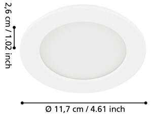 Eglo 99148 - LED Podhledové svítidlo FUEVA 5 LED/5,5W/230V