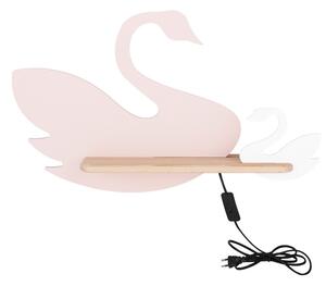 LED Dětské nástěnné svítidlo s poličkou SWAN LED/5W/230V