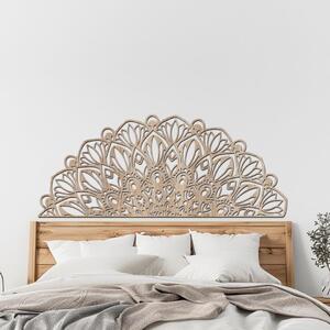 Dřevo života | Dřevěná mandala k posteli ŽIVOST | Rozměry (cm): 90x38 | Barva: Černá