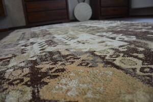 Makro Abra Moderní kusový koberec ZIEGLER 038 hnědý Rozměr: 133x190 cm