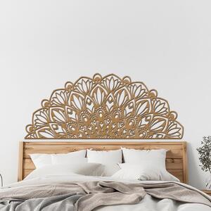 Dřevo života | Dřevěná mandala k posteli ŽIVOST | Rozměry (cm): 160x68 | Barva: Světlý dub