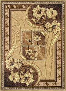 Makro Abra Kusový koberec GOLD 365/12 béžový Rozměr: 80x150 cm