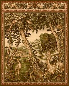 Vlněný koberec Agnella Agnus Jednorożec Oliwka Rozměr: 133x166 cm