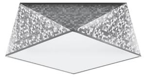 Sollux SL.0691 - Stropní svítidlo HEXA 2xE27/60W/230V stříbrná