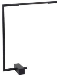 Černá kovová stolní LED lampa Nova Luce Raccio