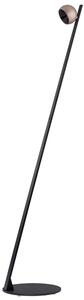 Černo-měděná stojací LED lampa Nova Luce Lusa 146,5 cm