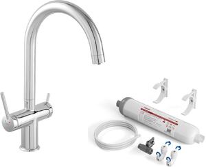 Sada baterie pro vodní filtr Ferro Filtrata BFT41, poddřezové filtry se sadou vložek Ferro Filtrata FFT4-ACAG-SET