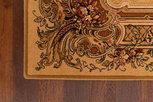 Koberec vlněný Agnella Agnus Nefretete Jantarový Rozměr: 100x180 cm