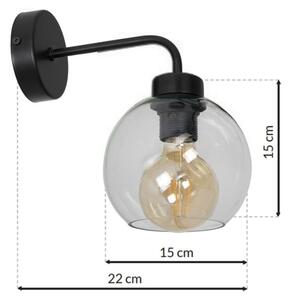 Nástěnné svítidlo SOFIA 1xE27/60W/230V čirá