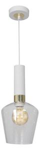 Lustr na lanku ROMA WHITE 1xE27/60W/230V