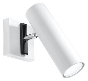 Sollux SL.0494 - Nástěnné bodové svítidlo DIREZIONE 1xGU10/40W/230V bílá