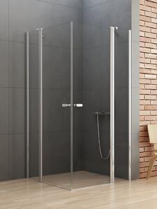 New Trendy New Soleo sprchový kout 80x80 cm čtvercový chrom lesk/průhledné sklo D-0140A/D-0140A