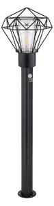 Globo 31357S - Venkovní lampa se senzorem HORACE 1xE27/15W/230V IP44
