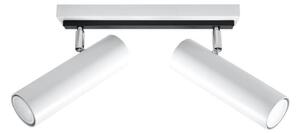 Sollux SL.0496 - Bodové svítidlo DIREZIONE 2xGU10/40W/230V bílá