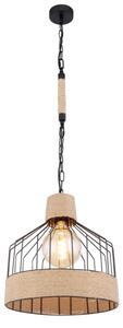 Globo 15674H1 - Lustr na řetězu HALIA 1xE27/60W/230V