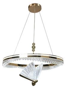 Light Prestige Marissa závěsné svítidlo 2x33 W zlatá LP-2515/1P Cristal GD