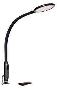 LED Stmívatelná lampa 3v1 LED/12W/230V černá CRI 90 + dálkové ovládání
