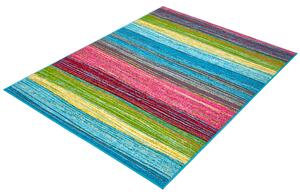 Dětský kusový koberec Agnella Funky Top Dor smaragdový Rozměr: 100x170 cm