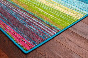 Dětský kusový koberec Agnella Funky Top Dor smaragdový Rozměr: 80x120 cm